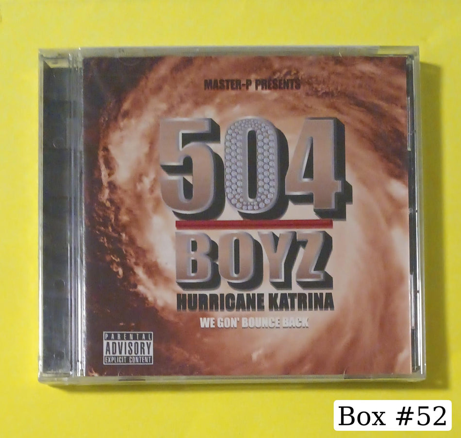 504 Boyz - Hurricane Katrina (We Gon' Bounce Back) - 2005 - New - Sealed - CDs