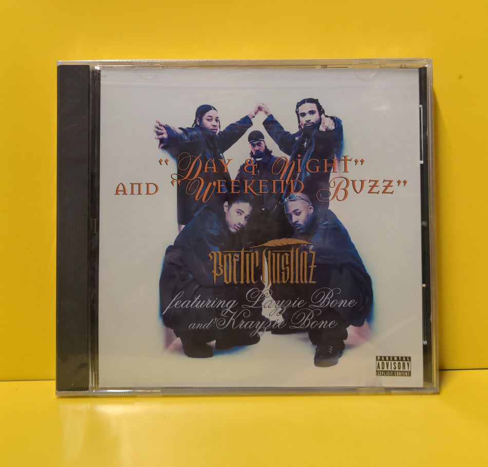 Poetic Hustla'z - Day & Night / Weekend Buzz - 1998 - 1681-2 New - Sealed - CDs