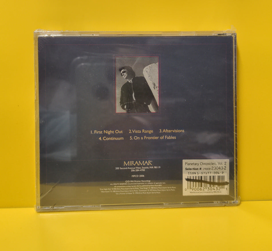 Jonn Serrie - Planetary Chronicles, Volume II - 1995 - MPCD2006 / 09006-23043-2 New - Sealed - Reissue - CDs