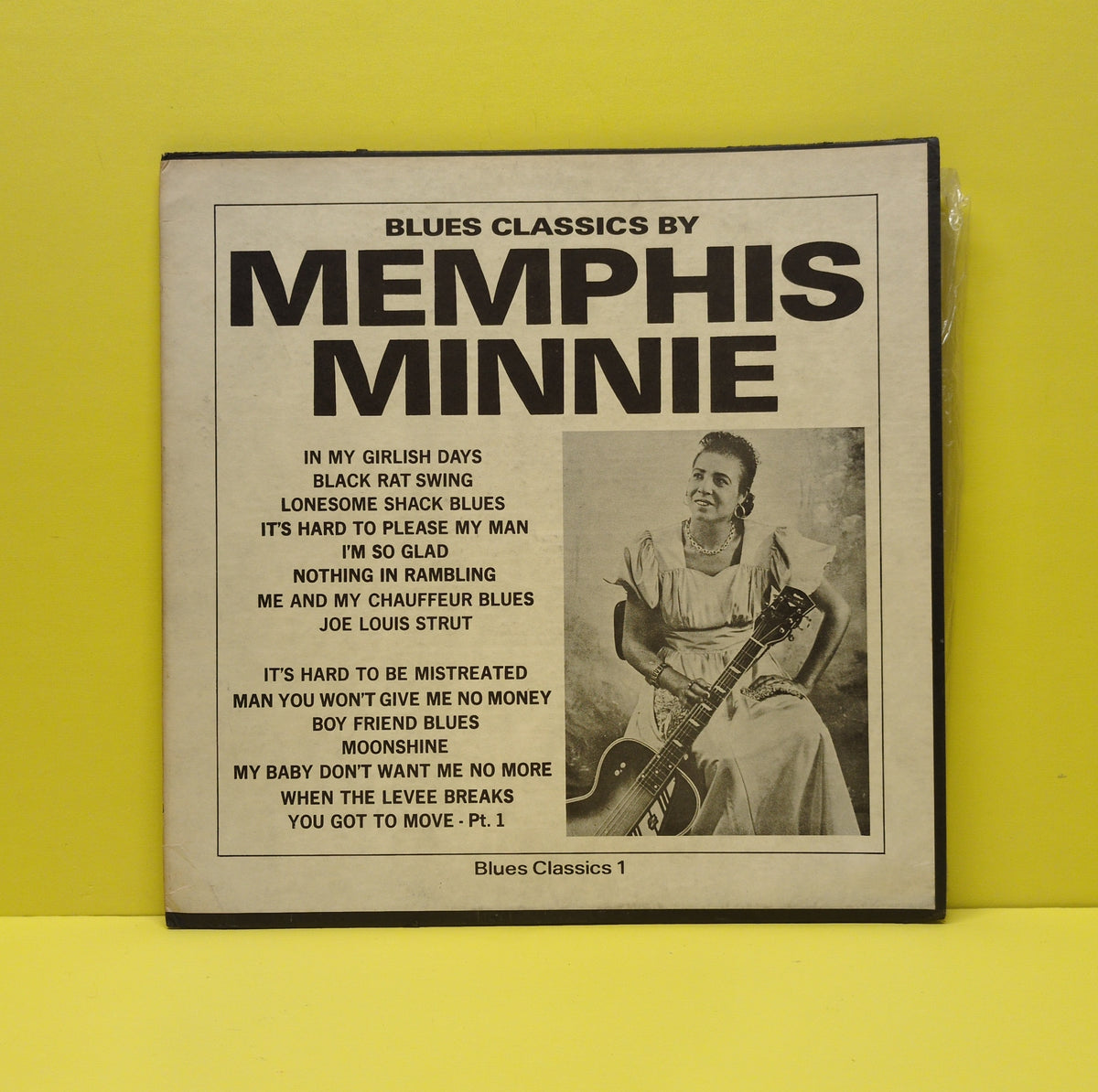 Memphis Minnie - Blues Classics By Memphis Minnie - 1964 - BC 1 Used - VG++ - Vinyl