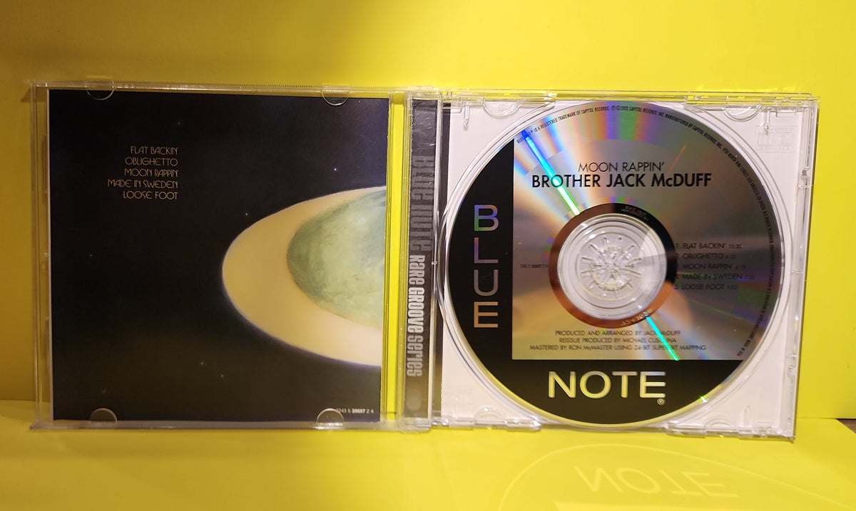 Brother Jack McDuff - Moon Rappin' - 2002 - 7243 5 38697 2 4 New - EX - CDs