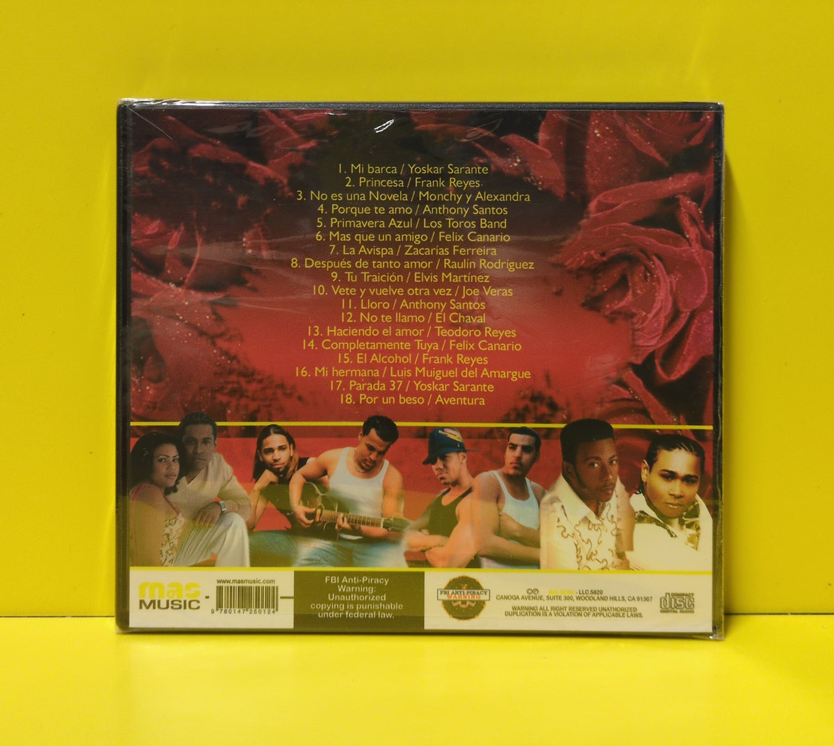 Various - Bachata Para Amantes - CD0124 New - Sealed - CDs