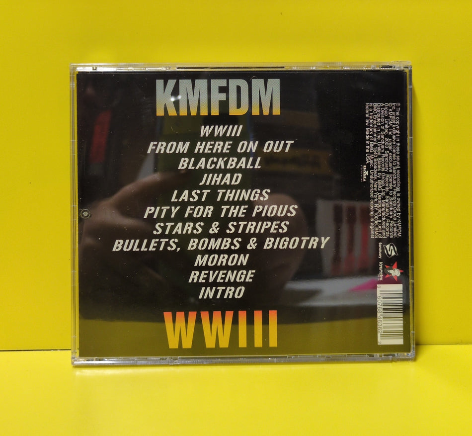KMFDM - WWIII - 2003 - 06076-84636-2 Used - VG++ - CDs