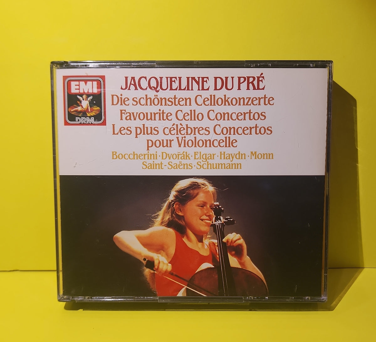 Jacqueline Du Pré - Favourite Cello Concertos - 1989 - 0777 7 63283 2 4 Used - VG++ - CDs