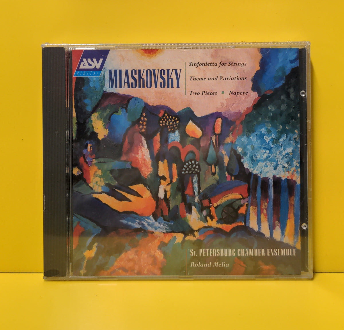 Miaskovsky, St. Petersburg Chamber Ensemble, Roland Melia - Sinfonietta For Strings/Theme and Variations/Two Pieces/Napeve - 1995 - CD DCA 928 New - Sealed - CDs