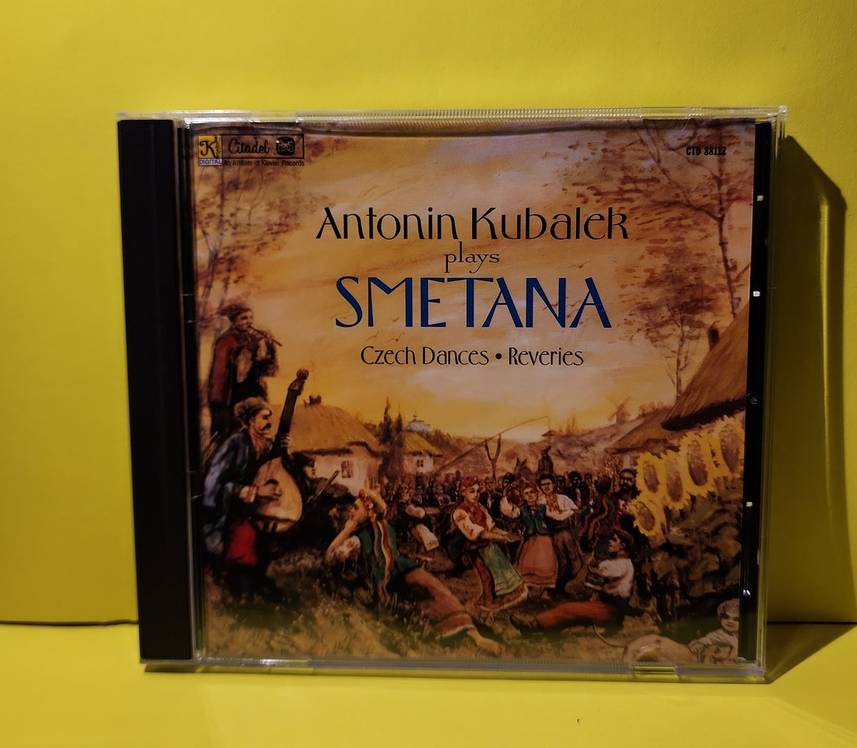 Antonin Kubalek - Antonin Kubalek Plays Smetana - 1995 - CTD 88112 Used - EX - CDs