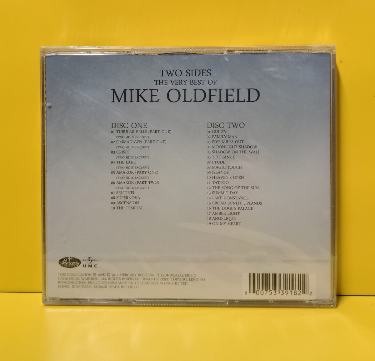 Mike Oldfield - Two Sides (The Very Best Of Mike Oldfield) - 2012 - 5339182 New - Sealed - CDs