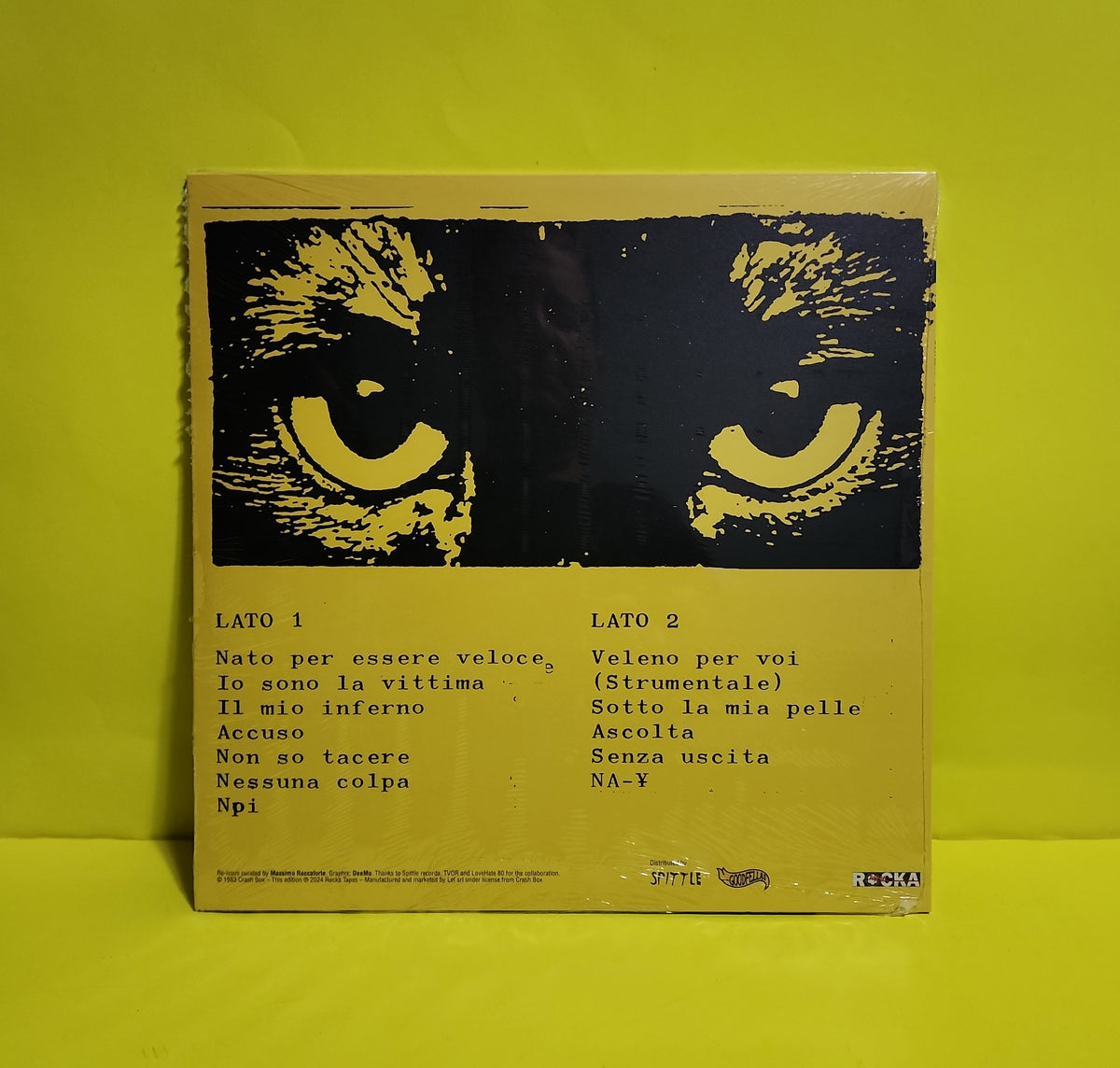 Crash Box - Crash Box (Italy Punk) - 2024 - New - NM - Vinyl