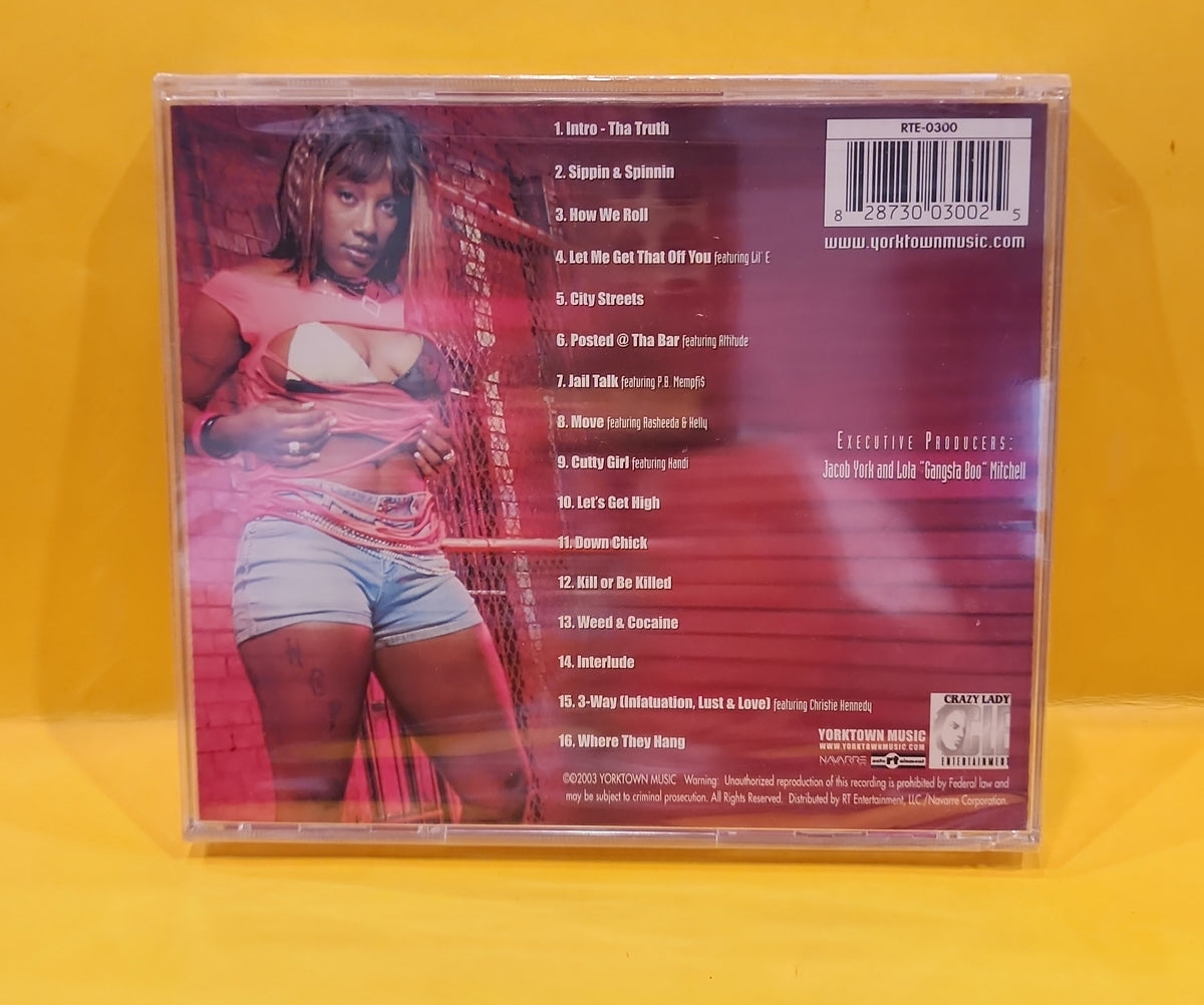 Gangsta Boo - Enquiring Minds II - 2003 - RTE-0300 New - Sealed - CDs