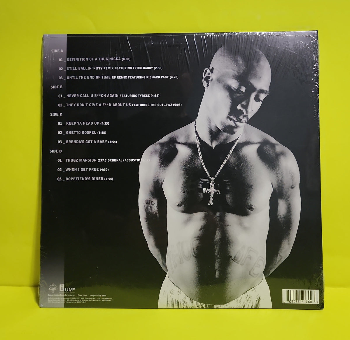 2Pac - The Best Of 2Pac - 2021 - 00602435217406 New - Sealed - Vinyl