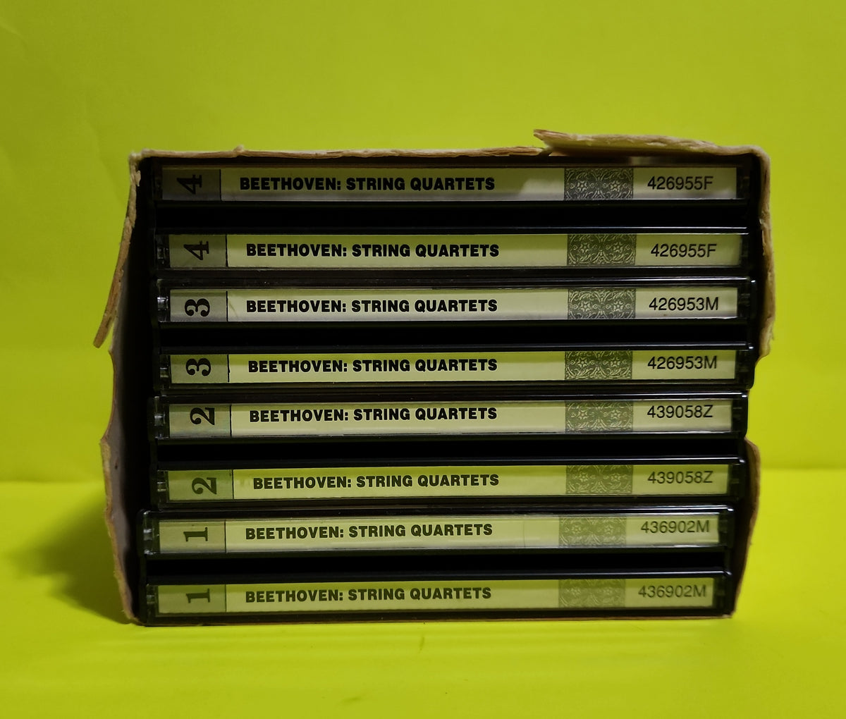 Beethoven, Lindsay String Quartet  - Ludwig Van Beethoven String Quartet  - 1984 - 10903W Used - EX - CDs