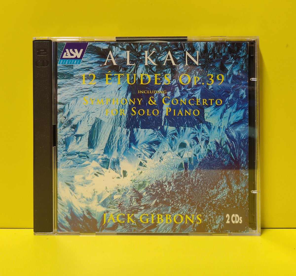 Alkan, Jack Gibbons - 12 Études Op. 39 - 1995 - CD DCS 227 Used - EX - 2xCD