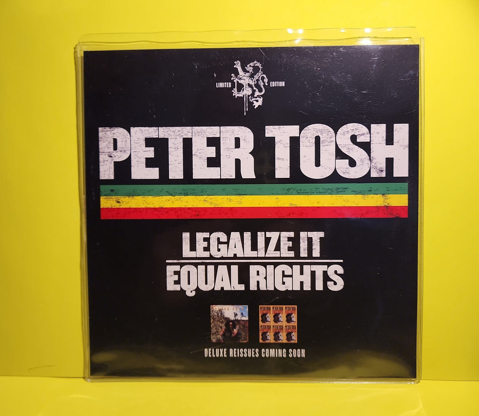 Peter Tosh - 7" RSD Legalize It / Equal Rights  - 2011 - 88697842287-S1 New - Sealed - Vinyl