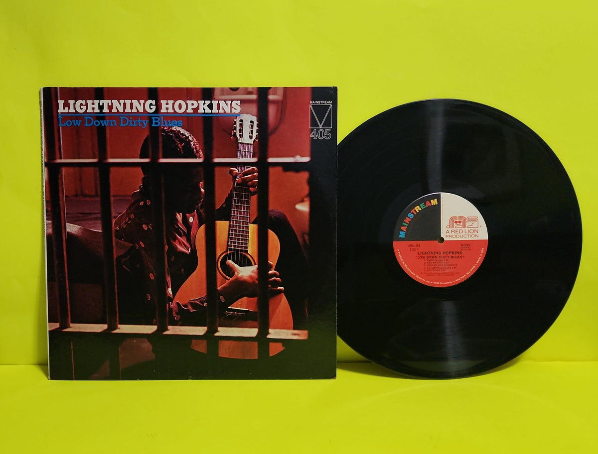Lightning Hopkins - Low Down Dirty Blues - 1974 - MRL 405 Used - VG++ - Vinyl