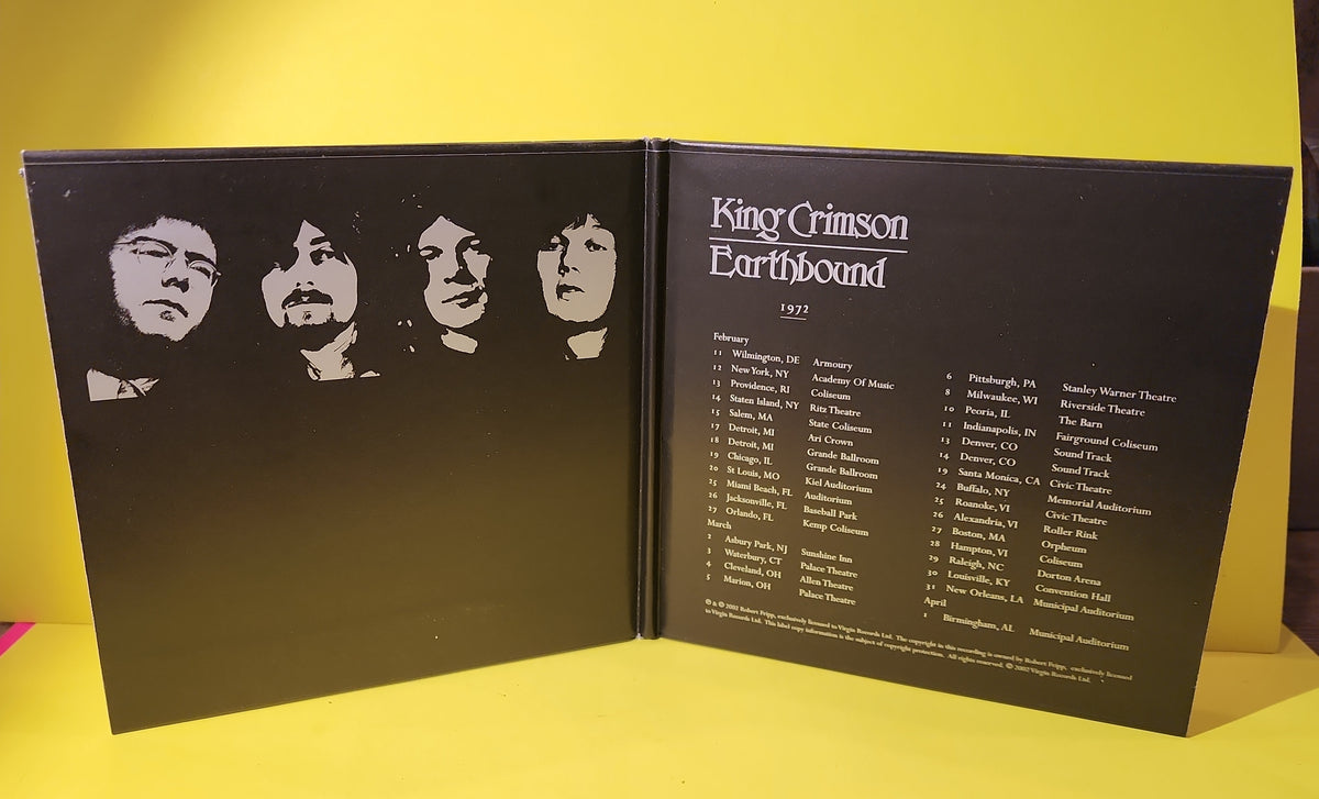 King Crimson - Earthbound - 2002 - CDVKCX11 Used - EX - CDs - HDCD - Reissue - Remastered