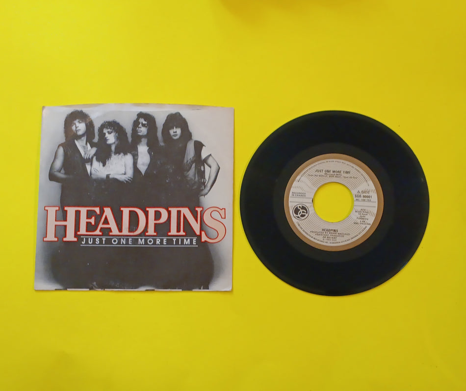 Headpins - Just One More Time / I've Heard It All Before - 1983 - SGR-90001 Used - EX - 7" Vinyl