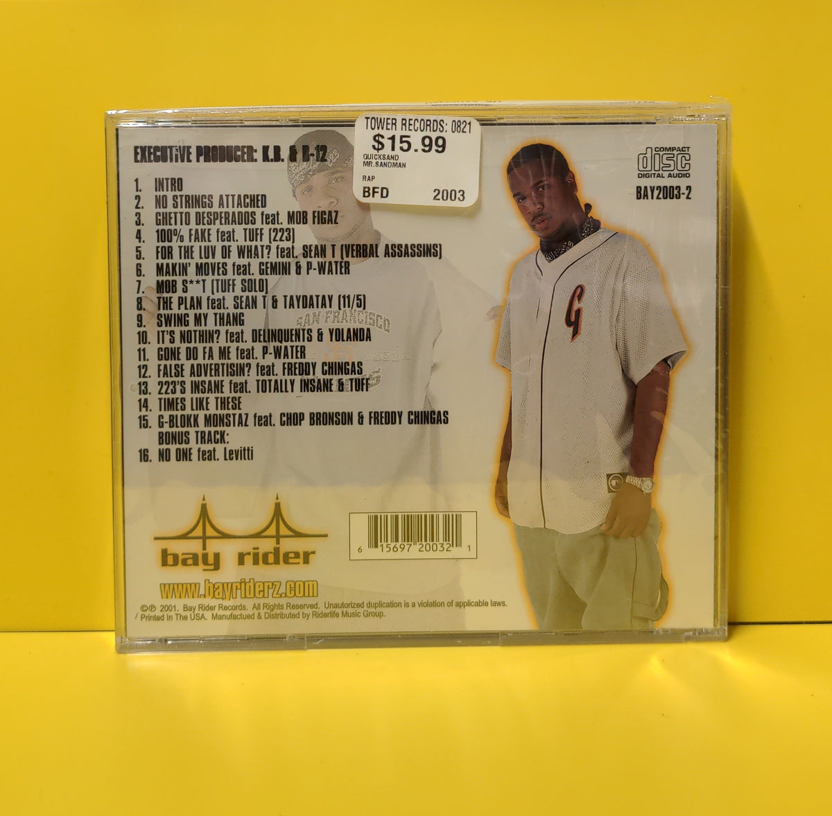 Mr. Sandman - Quicksand - 2001 - BAY2003-2 New - Sealed - CDs