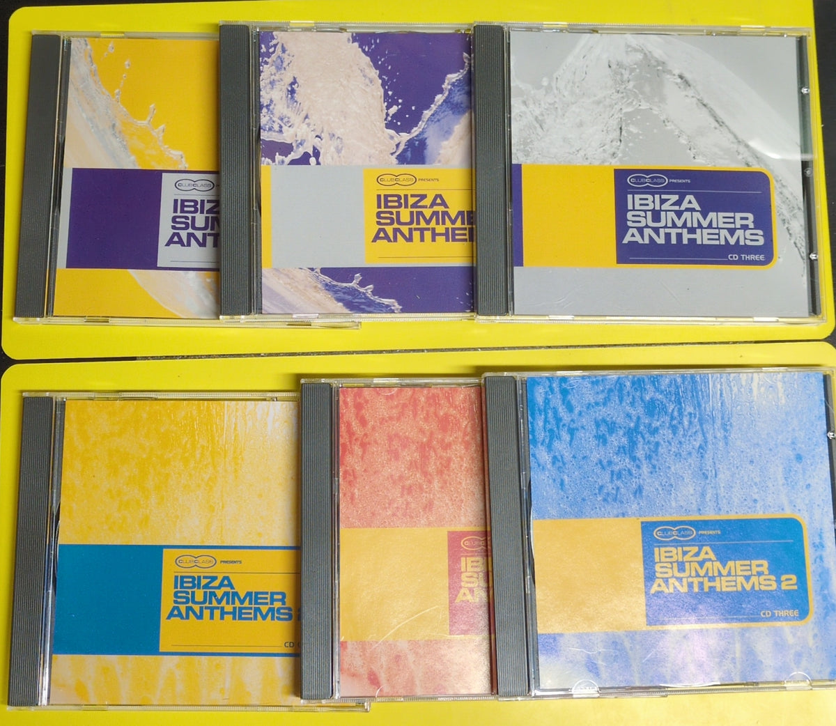 Various - Club Class Ibiza Summer Anthems - 2001 - CLUBXCD01 Used - EX - CDs - 6xCD Box Set