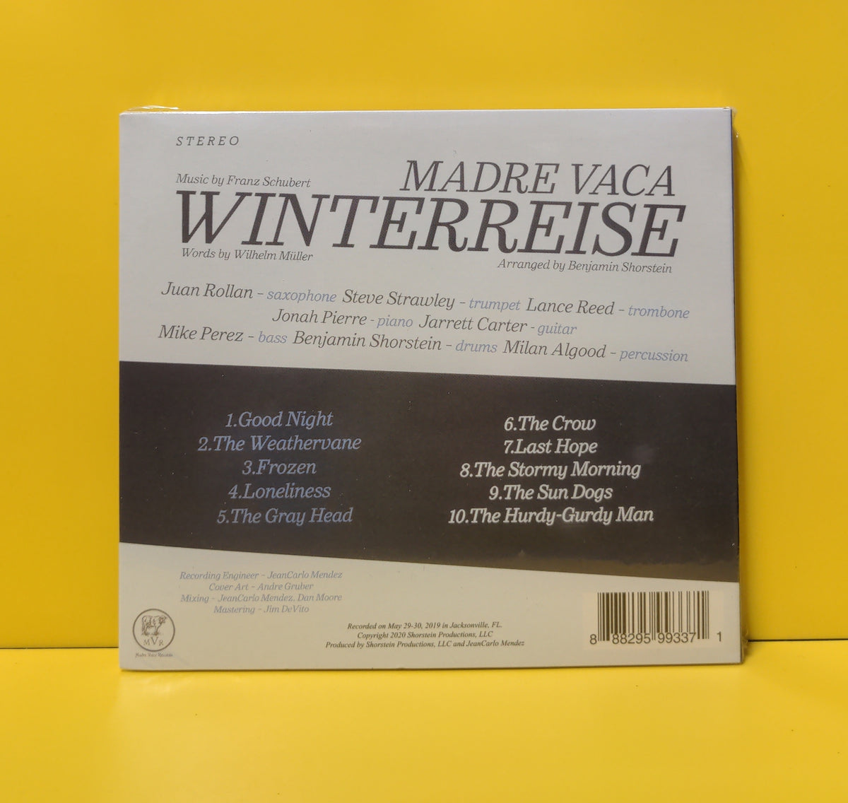 Madre Vaca - Winterreise  - 2020 - MVR-006 New - Sealed - CDs