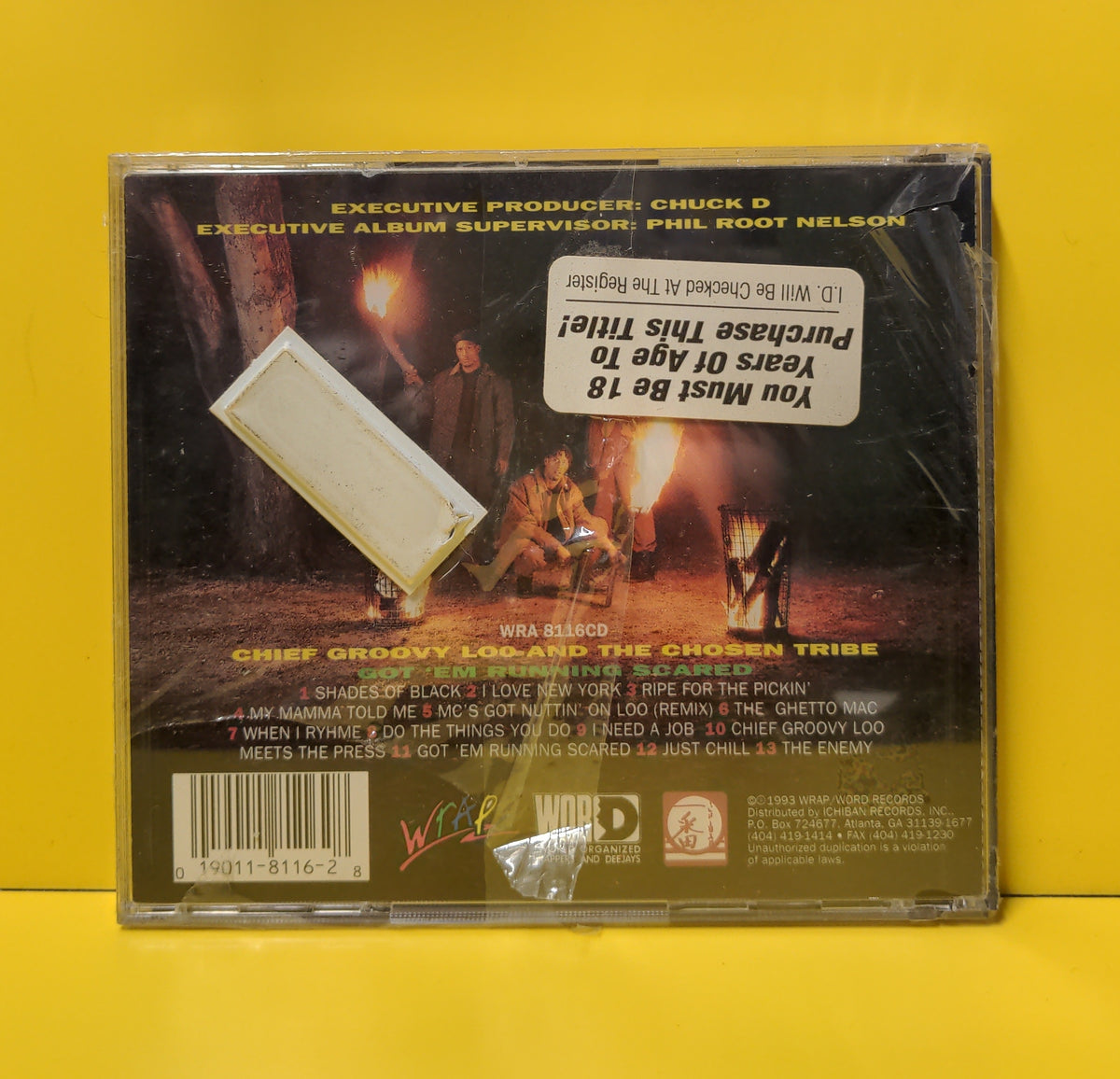 Chief Groovy Loo And The Chosen Tribe - Got 'Em Running Scared - 1993 - WRA 8116-CD New - Sealed - CDs