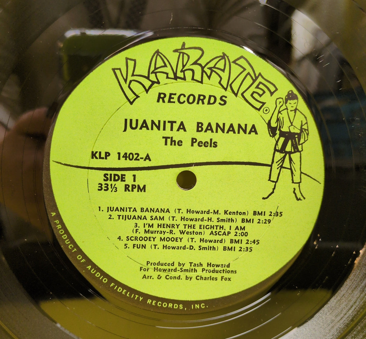 The Peels - Juanita Banana - 1966 - KLP 1402 Used - VG++ - Vinyl - Mono - Promo