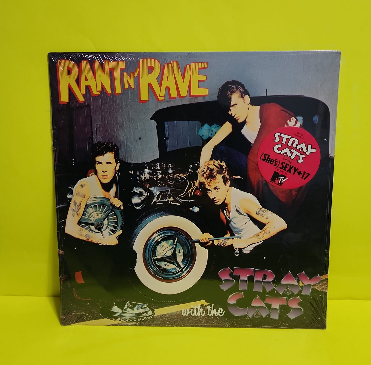 Stray Cats - Rant N' Rave With The Stray Cats - 1983 - SO-17102 New - Sealed - Vinyl