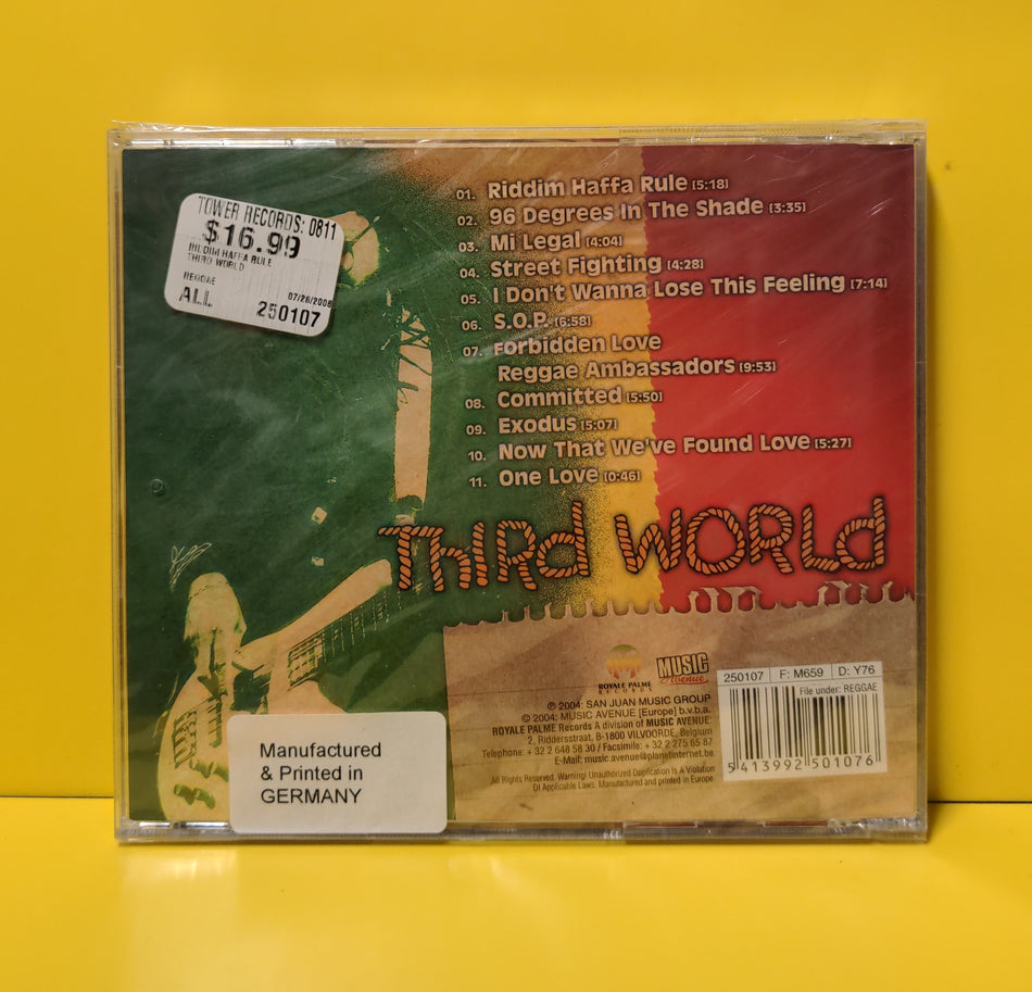 Third World  - Riddim Haffa Rule - 2004 - 250107 New - Sealed - CDs