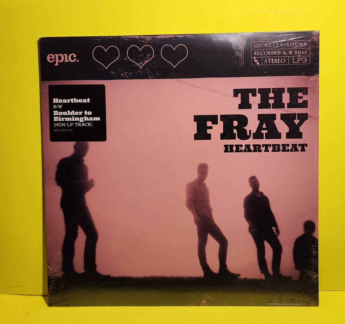 The Fray - 7'' Heartbeat - 2012 - New - Sealed - Vinyl
