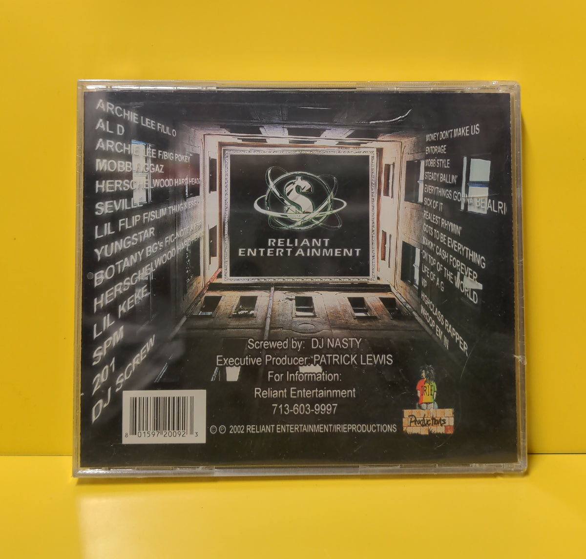 DJ Nasty - Screwed For Life - 2002 - New - Sealed - CDs