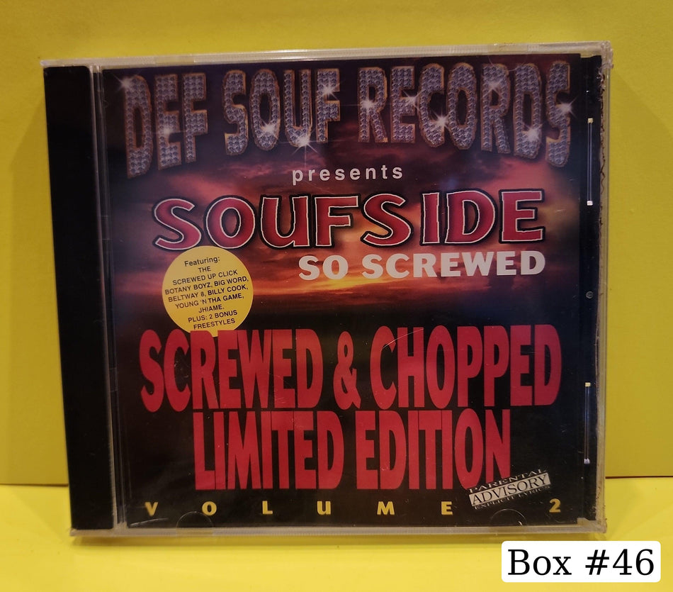 Various - Soufside So Screwed - 2000 - DFS-0004-2 New - Sealed - CDs