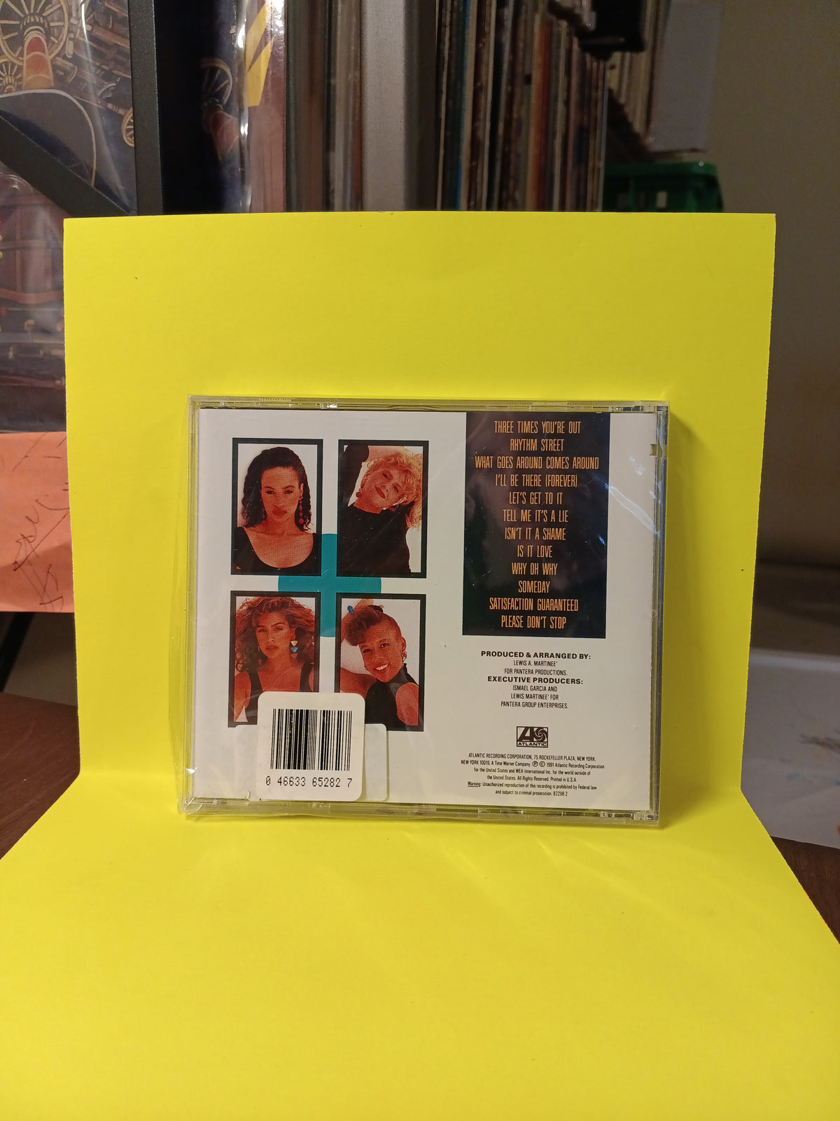 Rumorz  - Satisfaction Guaranteed - 1991 - 7 82298-2 New - Sealed - CDs