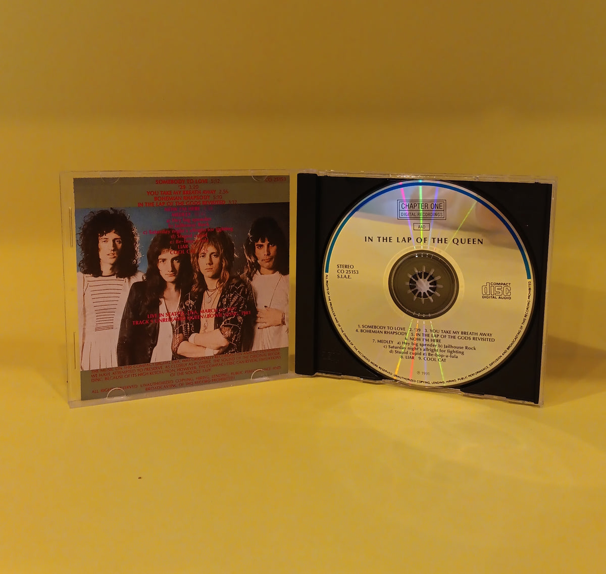 Queen - In the Lap of the Queen  - 1991 - CO 25153 Used - VG++ - CDs