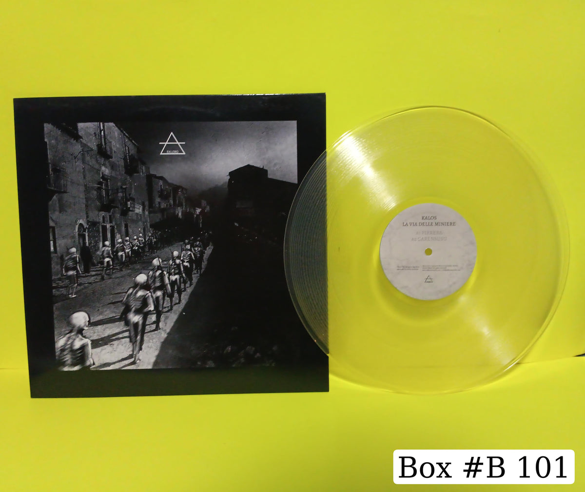 Kalos - La Via Delle Miniere (Italy Clear Vinyl) - 2020 - LKTRV003 New - EX - Vinyl