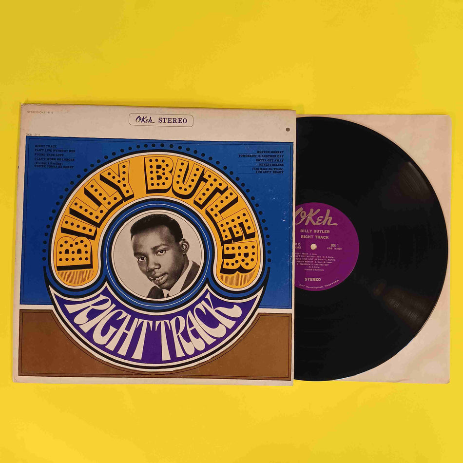 Billy Butler - Right Track ORIGINAL PROMO - 1966 - OKS 14115 Used - EX - Vinyl