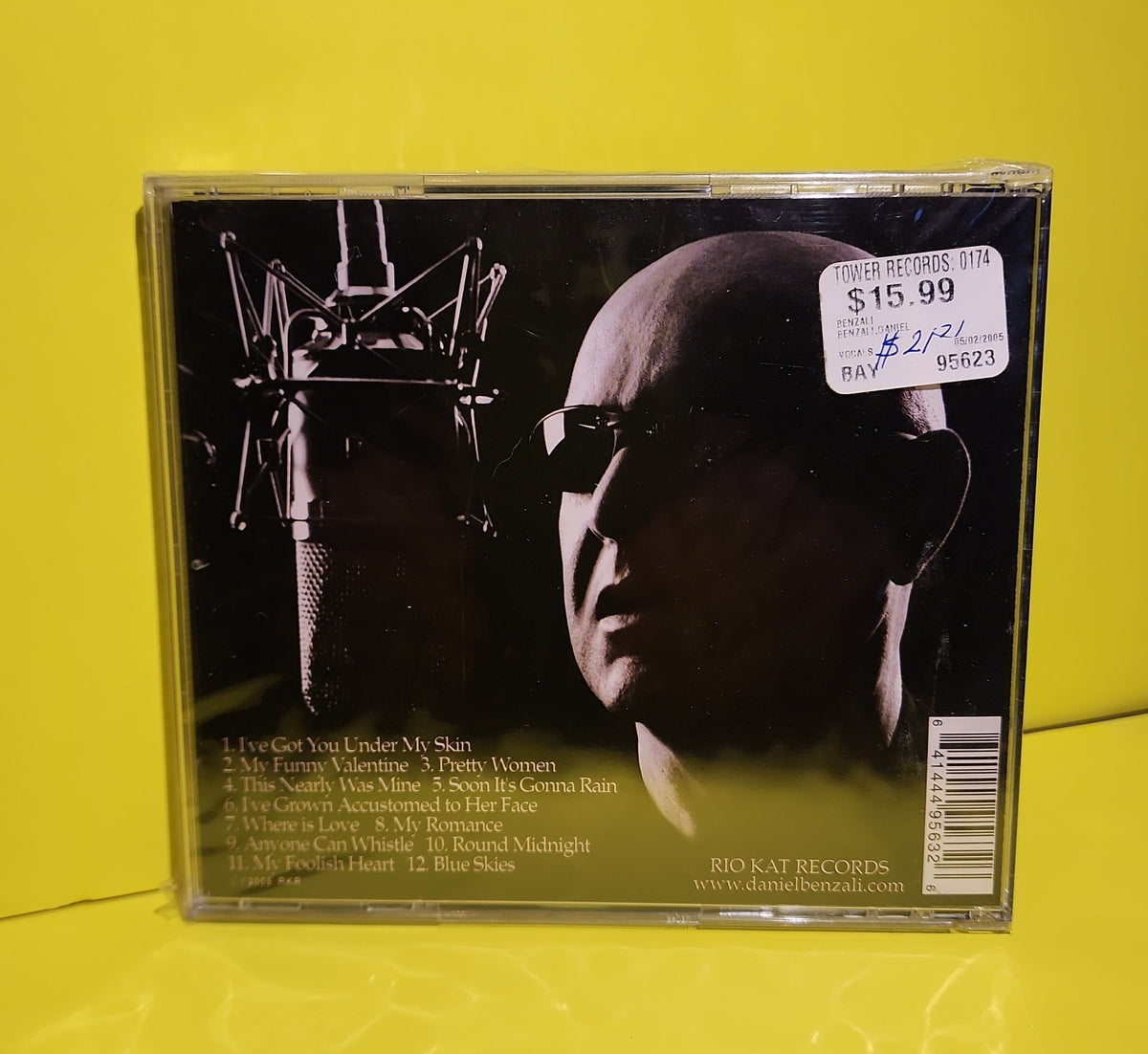 Daniel Benzali - Benzali - 2005 - RKR00100 New - Sealed - CDs