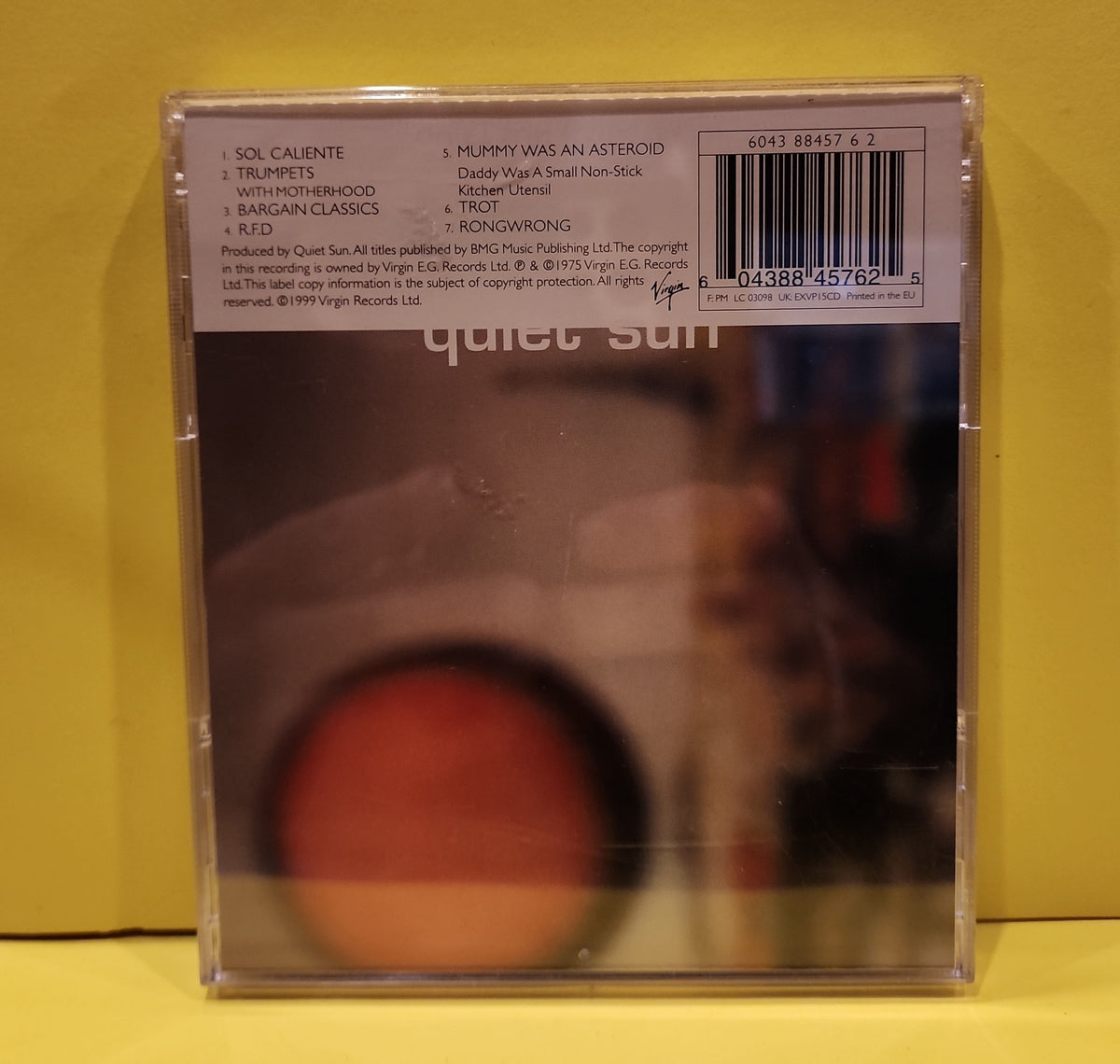 Quiet Sun - Mainstream / Autographed  - 1999 - EXVP 15CD Used - EX - CDs