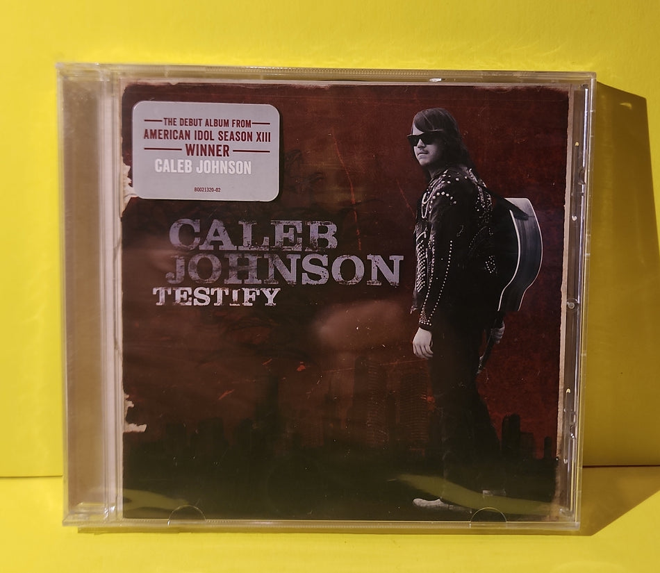 Caleb Johnson  - Testify - 2014 - B0021320-02 New - Sealed - CDs