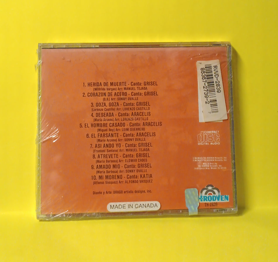 Mandarina - Goza, Goza (Merengue) - 1991 - TH-2839 New - Sealed - CDs