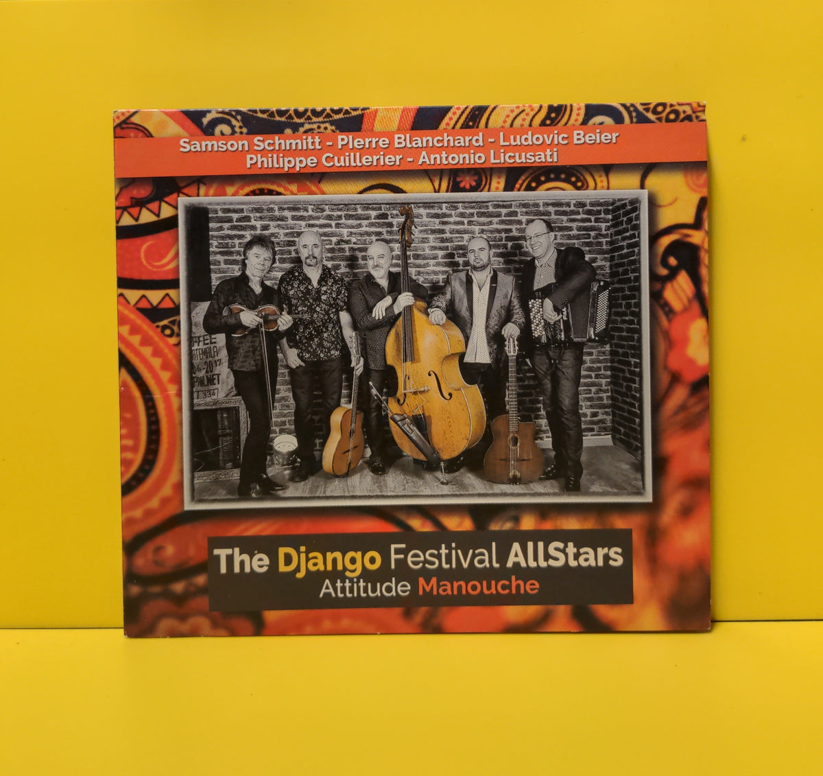 The Django Festival AllStars, Samson Schmitt - Pierre Blanchard - Ludovic Beier - Phillippe Cuillerier - Antonio Licusati - Attitude Manouche - 2018 - Used - EX - CDs