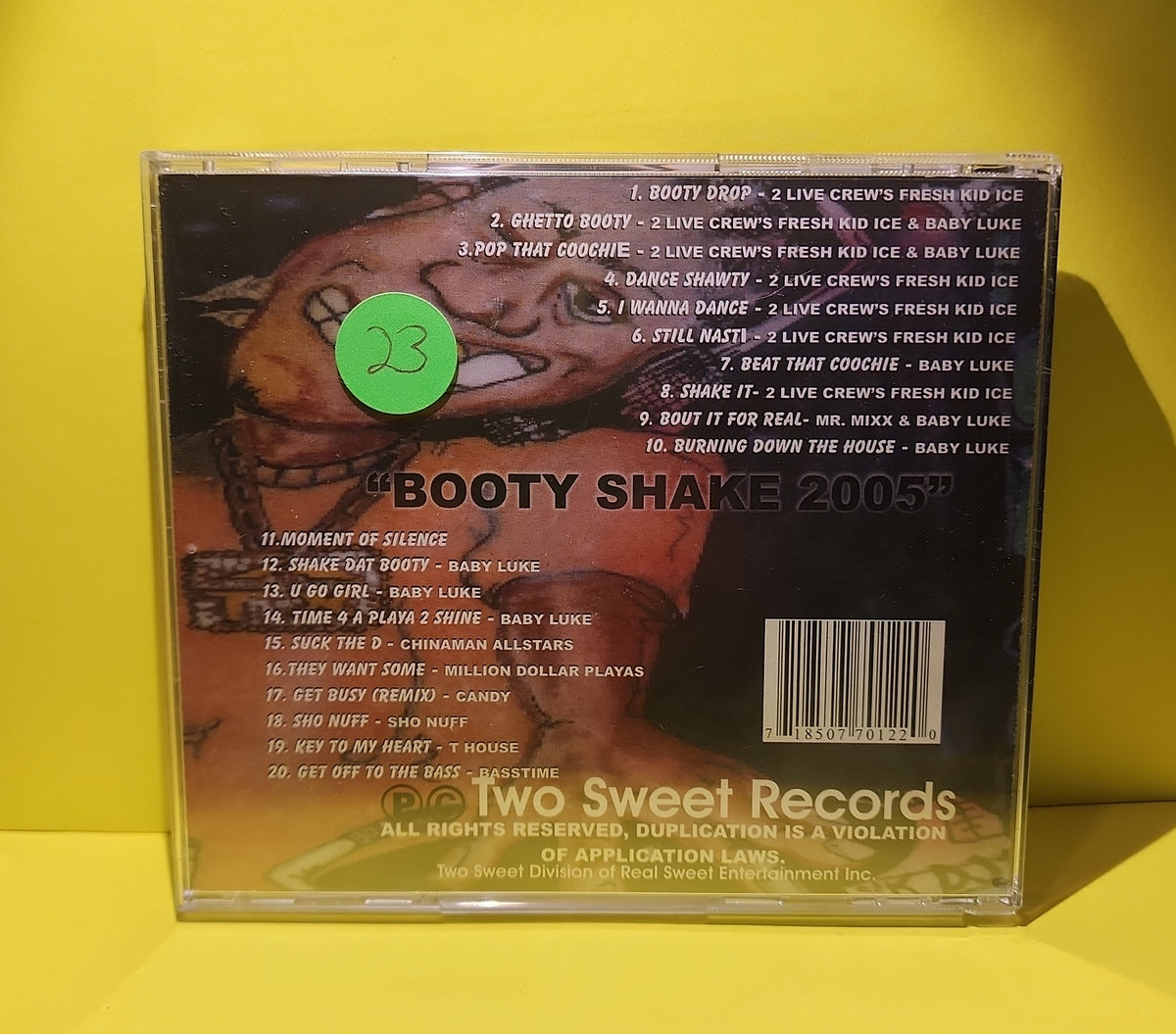 Baby Luke - Booty Shake 2005 - 2005 - New - Sealed - CDs