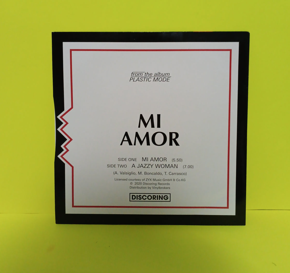 Plastic Mode - Mi Amor (Germany Italo-Disco) - 2020 - DR003 New - NM - Vinyl