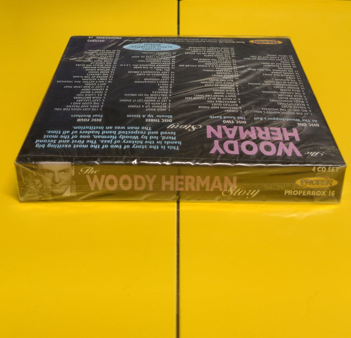 Woody Herman - The Woody Herman Story - 2006 - PROPERBOX 15 New - Sealed - 4xCD Box Set