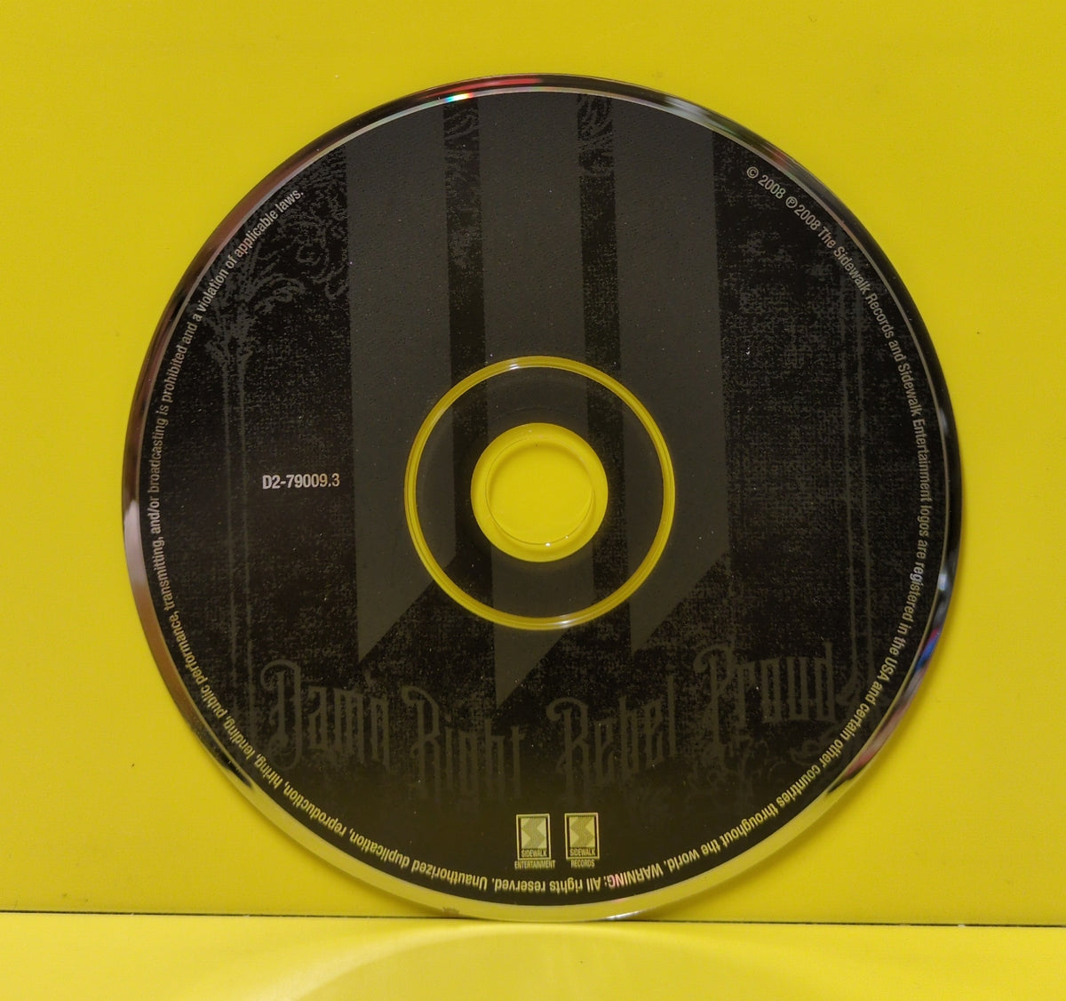 Hank III - Damn Right Rebel Proud - 2008 - D2-79009 Used - EX - CDs