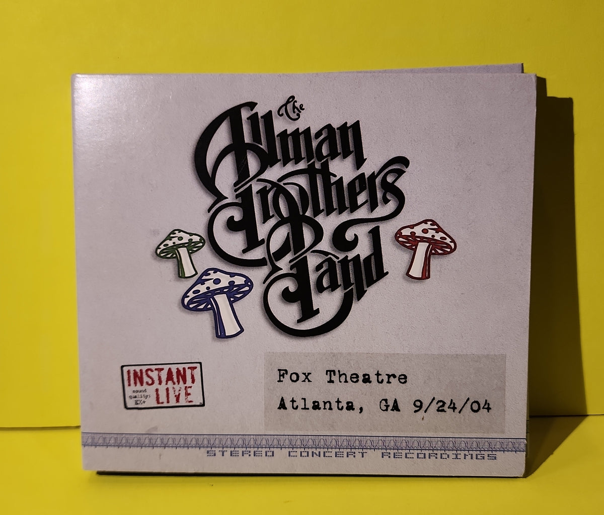 The Allman Brothers Band - Fox Theatre Atlanta, GA 9/24/04 - 2004 - Used - EX - CDs