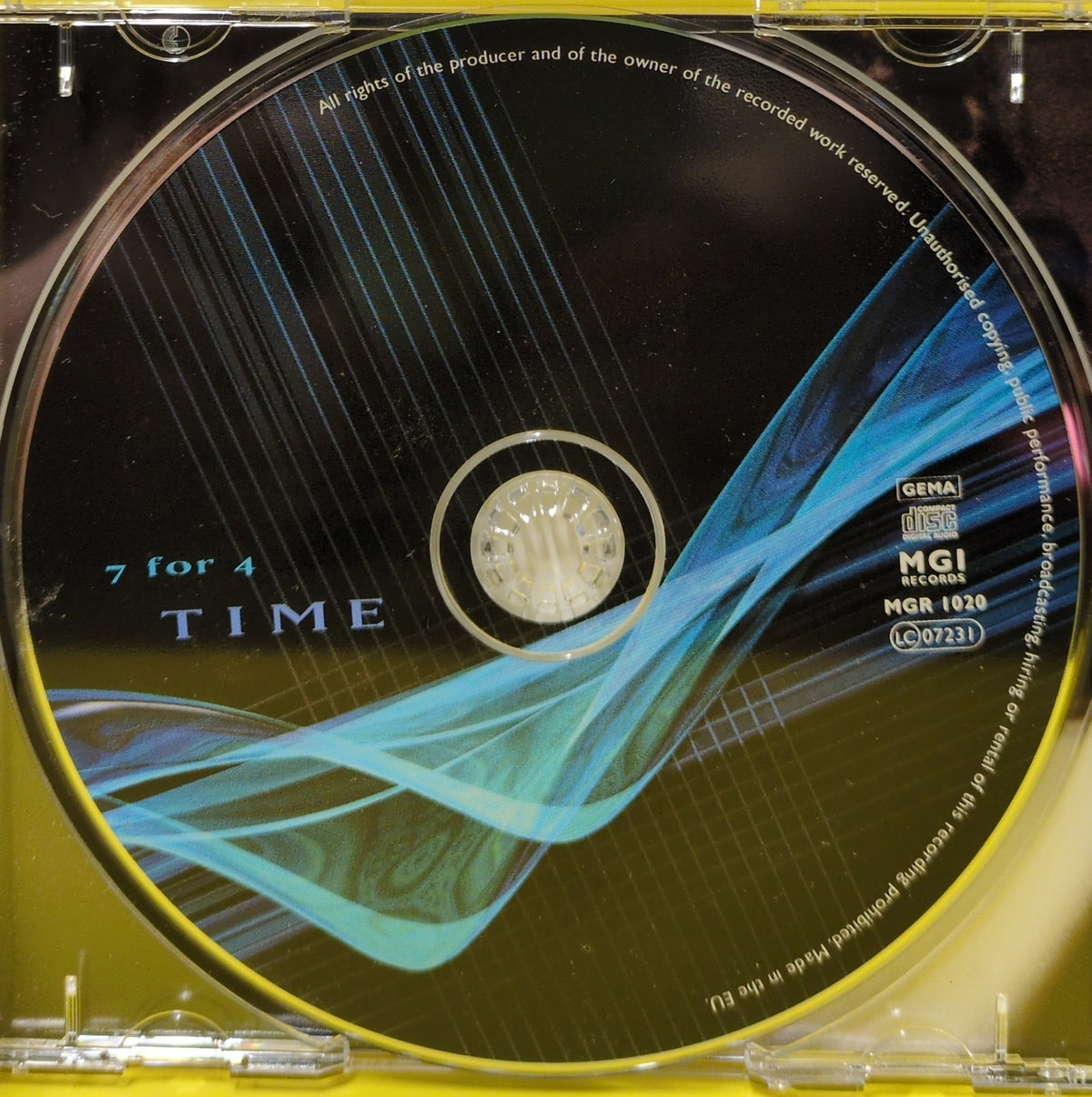 7 for 4 - Time - 2004 - MGR 1020 Used - EX - CDs