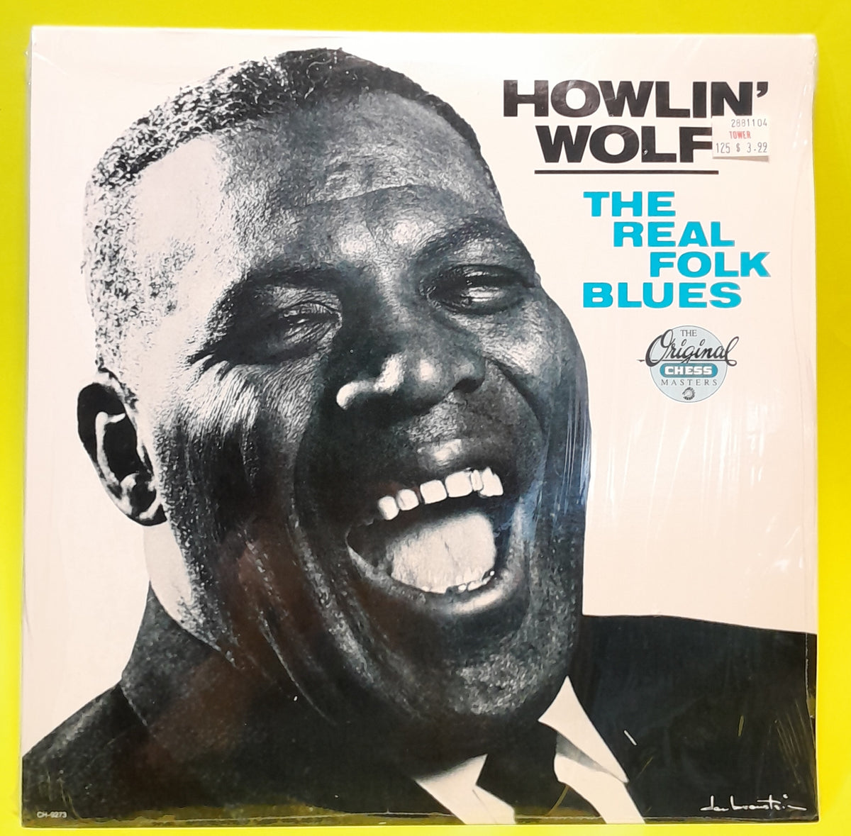 Howlin' Wolf - The Real Folk Blues - 1987 - CH-9273 Used - EX - Vinyl
