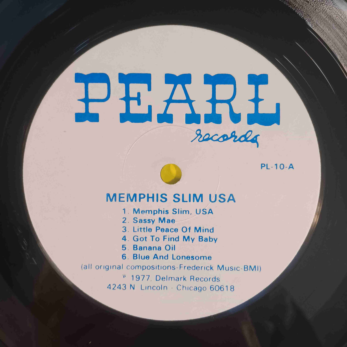 Memphis Slim & His House Rockers ft Matt Guitar Murphy - U.S.A. / OG - 1978 - PL-10 Used - EX - Vinyl