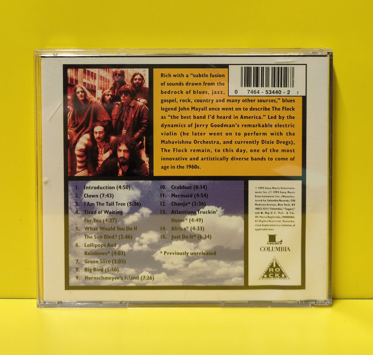 The Flock - Flock Rock: The Best Of The Flock -  - CK 53440 Used - EX - CDs - Reissue