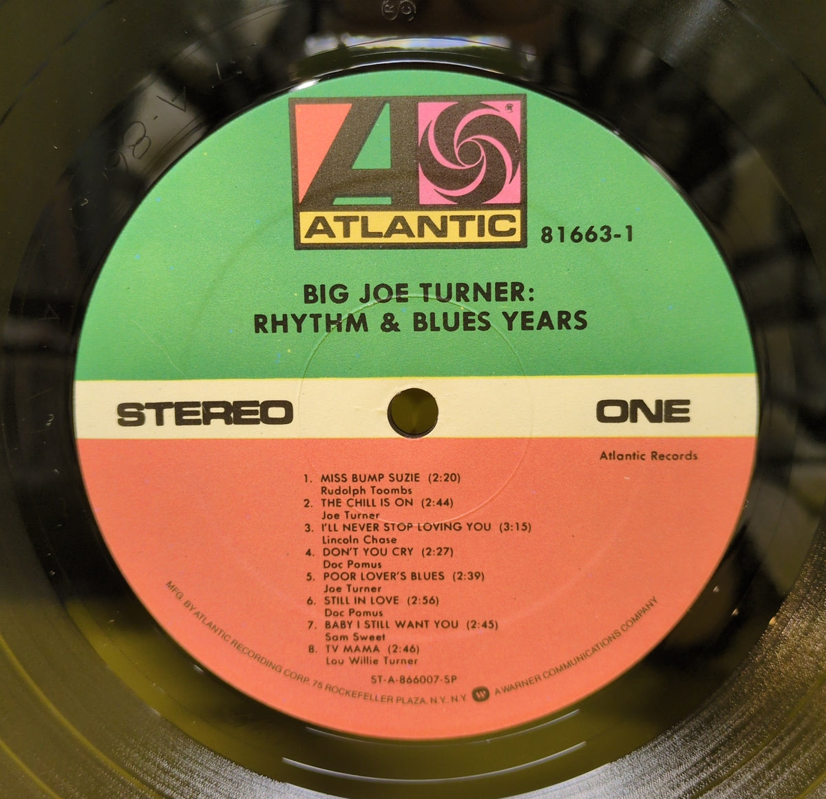 Big Joe Turner - Rhythm & Blues Years - 1986 - 7 81663-1 Used - EX - Vinyl - 2xLP