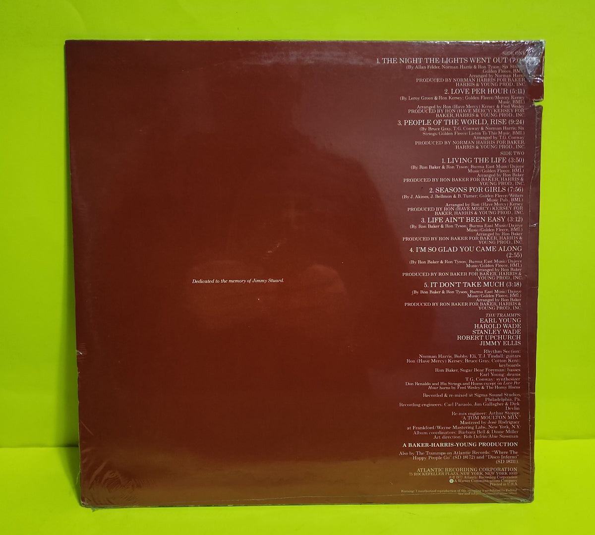 The Trammps - The Trammps lll - 1977 - SD 19148 New - Sealed - Vinyl